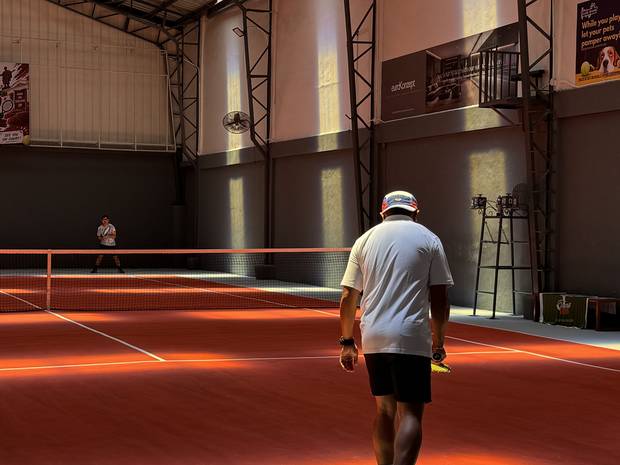 AJT Tennis Club moment