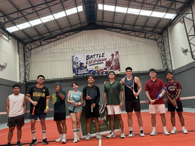 AJT Tennis Club moment