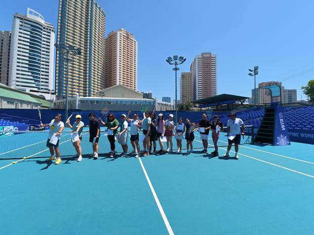 AJT Tennis Club moment