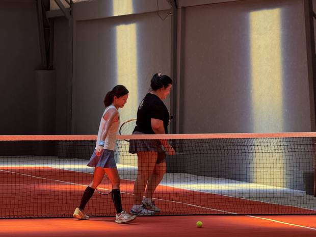 AJT Tennis Club moment