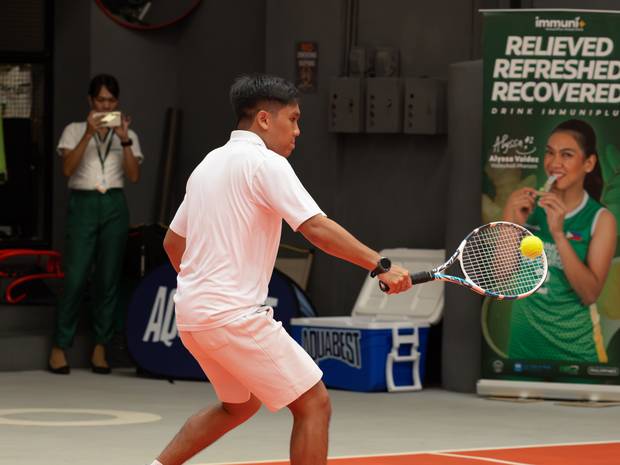 AJT Tennis Club moment