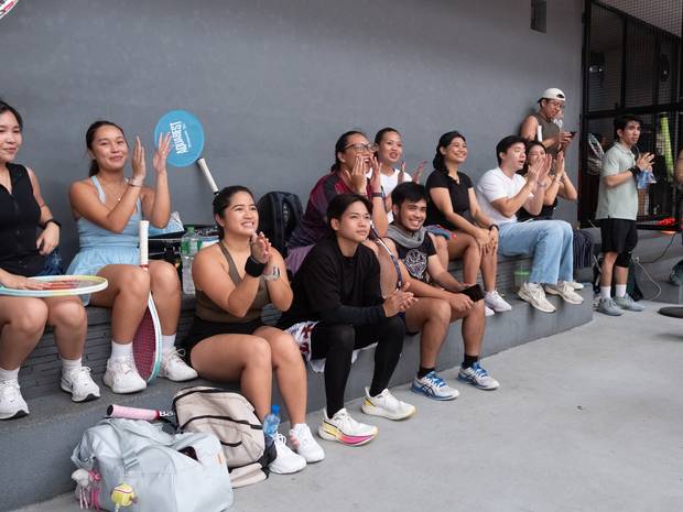 AJT Tennis Club moment