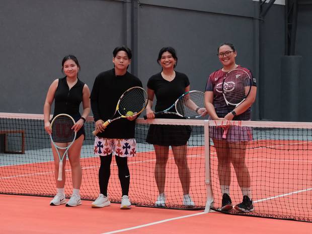 AJT Tennis Club moment
